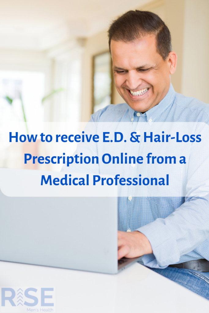 How to receive E.D. & Hair-Loss Prescription Online from a Medical Professional
