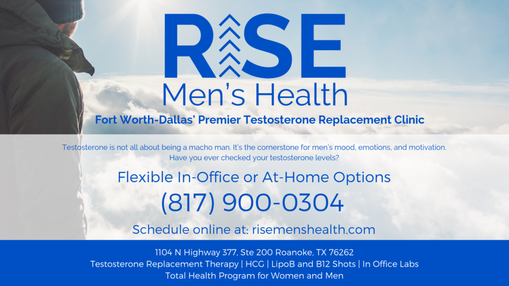 Rise Men's Health Dallas Fort Worth DFW Best Testosterone Replacement Therapy