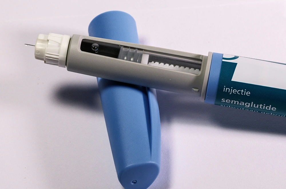 semaglutide injection closeup